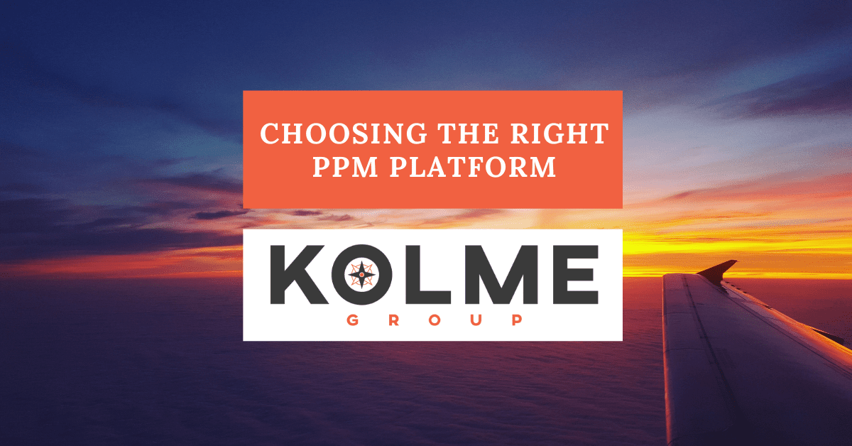 Choosing The Right PPM Platform